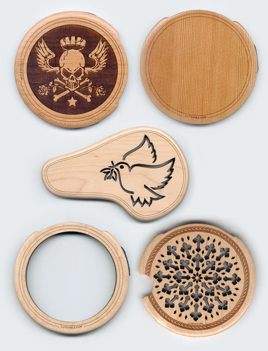 custom lute holes